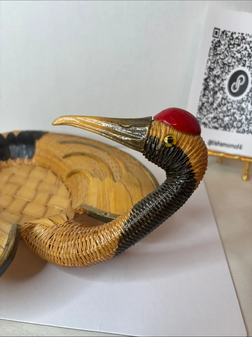 N/A handwoven crane